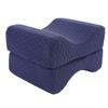 Memory Foam Knee Pillow for Side Sleepers Soft Ergonomic Elevation Cushion Curved Between Leg Pillow