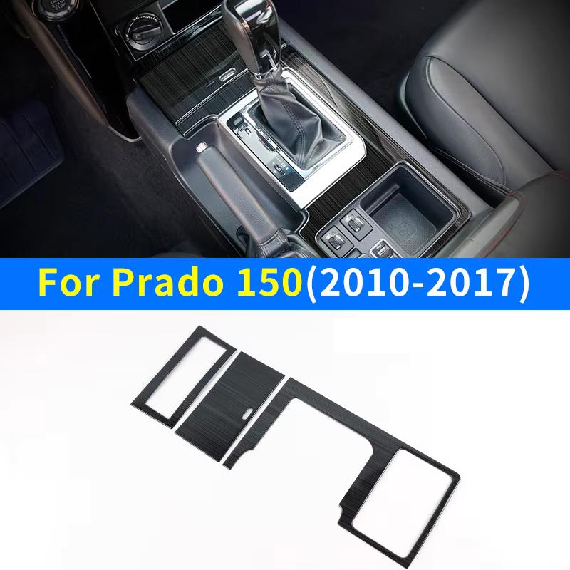 2010-2017 For Toyota Land Cruiser Prado 150 Lc150 Fj150 Upgrade Accessories Interior Decoration Stainless Steel Gearbox Cover
