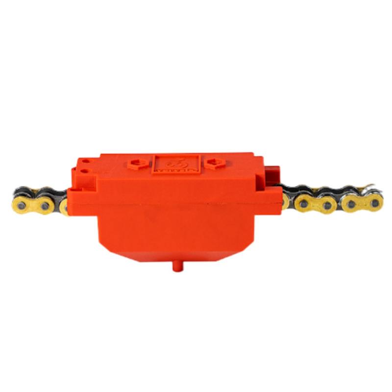 Motorcycle Automatic Chain Cleaning Kit Brush Washing Chain Maintenance Tools Automatic Chain Cleaner Tool Kit