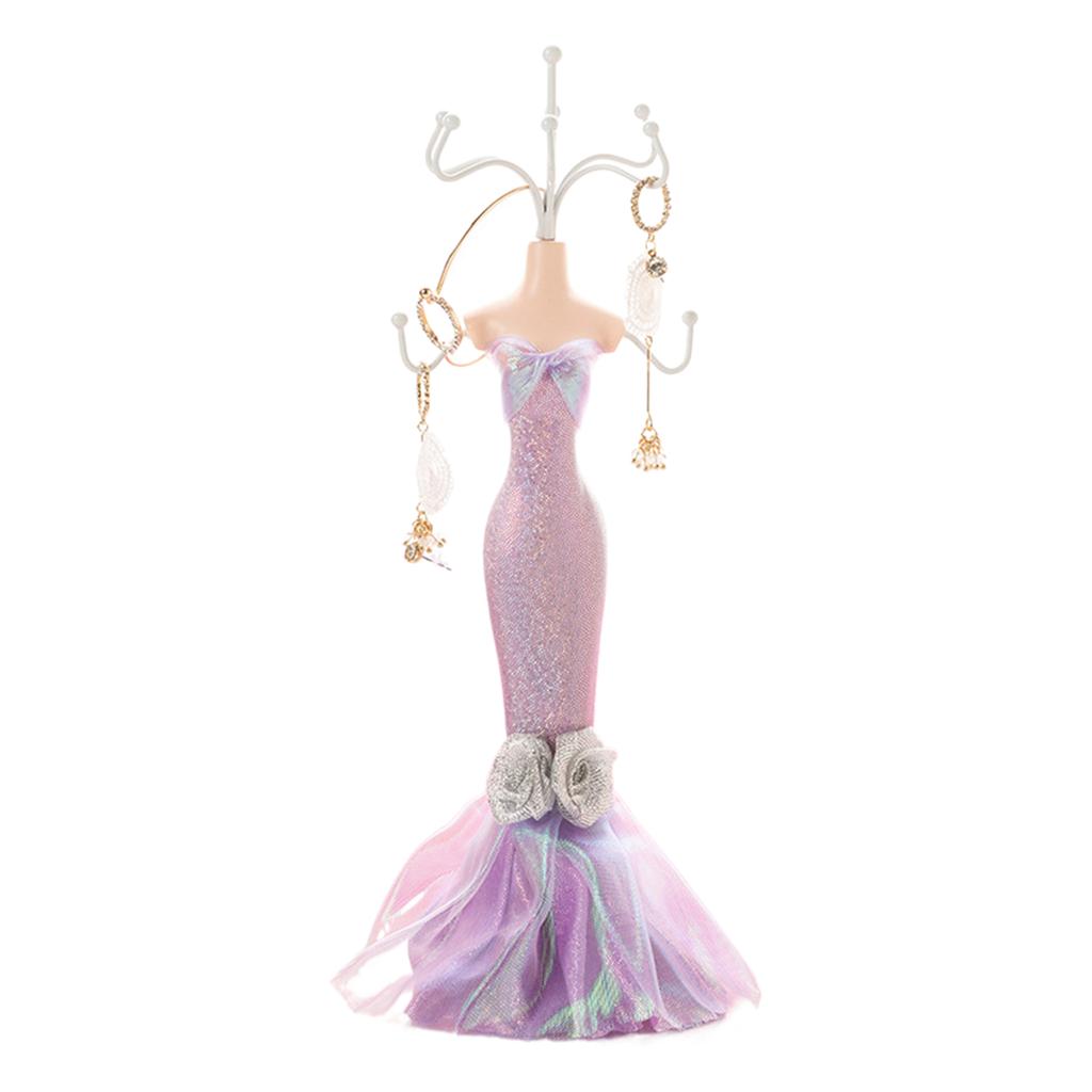 Moderner Schmuckständer, stilvolles Schmuckregal aus Eisen, modischer Schmuckorganizer, Puppenständer