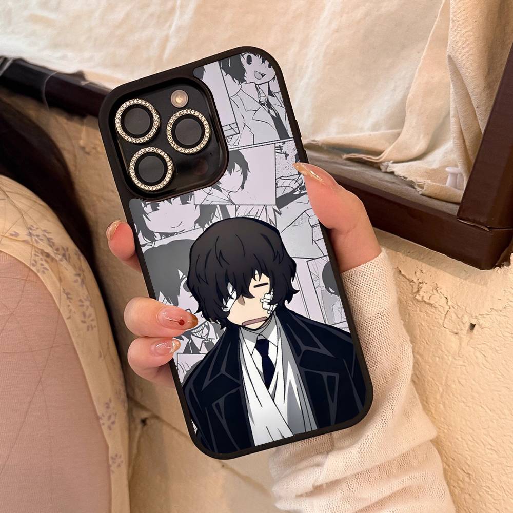Anime O-Oshi No K-Ko Phone Case For Iphone 17 Air 16 15 14 13 12 11 Pro Max PC TPU Black Hard