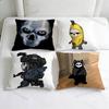 CCall of Duty GGhost Simon Square Pillow Case Soft Decorative Throw Pillow Cover for Home Sofa Bed