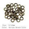 Father's Day Jewelry Materials Split Rings 5 Colors 9 Sizes Accessories Parts Women's Clothing Accessories For Women