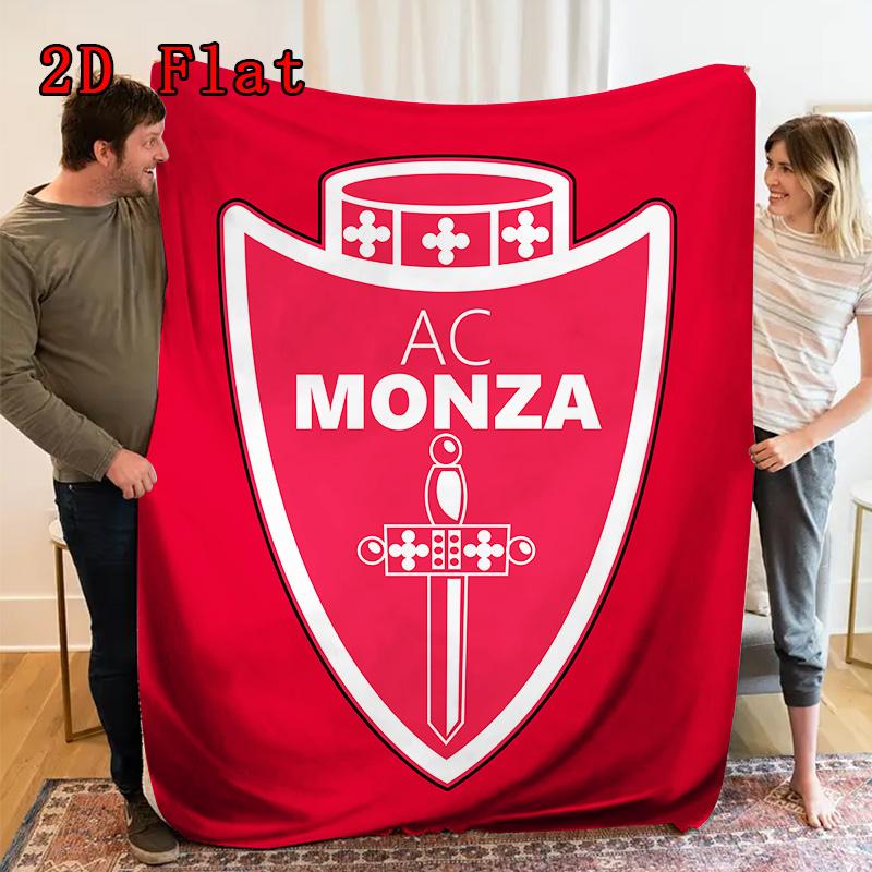 Monza 2D Flat Pattern Flannel Blanket High Quality All Seasons Warmth and Comfort Perfect for Christmas Gifts.