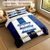 Bedding Set 1 Duvet Cover 2 Pillowcases BIRMINGHAM CITY Football Print Soft Bed Linen Bedroom Decor