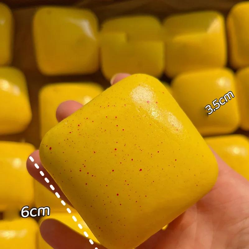 Squishy Simulated Square Bread Squeeze Toy Stress Relief Slow Rising Small Toast Sensory Fidget Toys For Anxiety Adhd Kids Adult