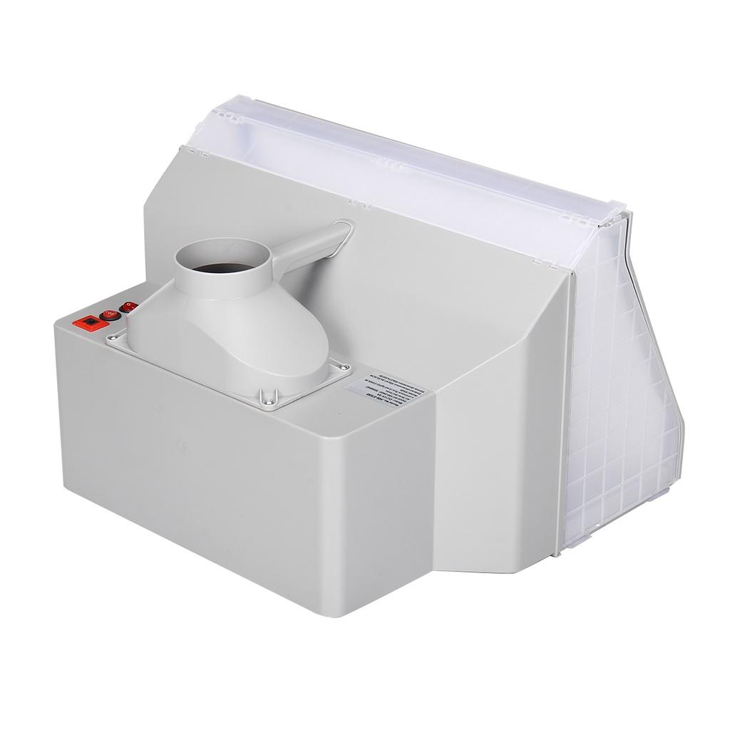 100-240V Spray Extractor Set Exhaust Filter LED Light Adjustable Switch Model Crafts Paint Kit Airbrush Spray Paint Booth Kit