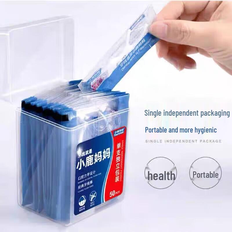 FAWNMUM Ultra-Fine Automatic Boxed Dental Floss Picks