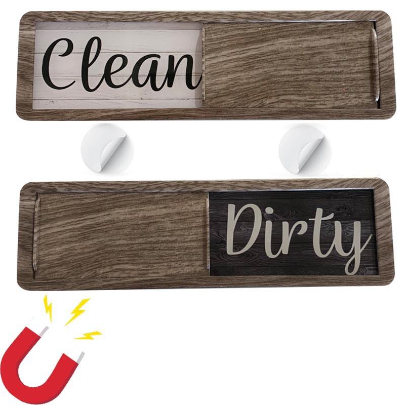 1 Stück Geschirrspüler-Magnet Clean Dirty Schild Für Geschirrspüler Oder Kühlschrank, Magnetischer Clean Dirty Geschirrspüler-Magnet-Anzeiger-Markierer