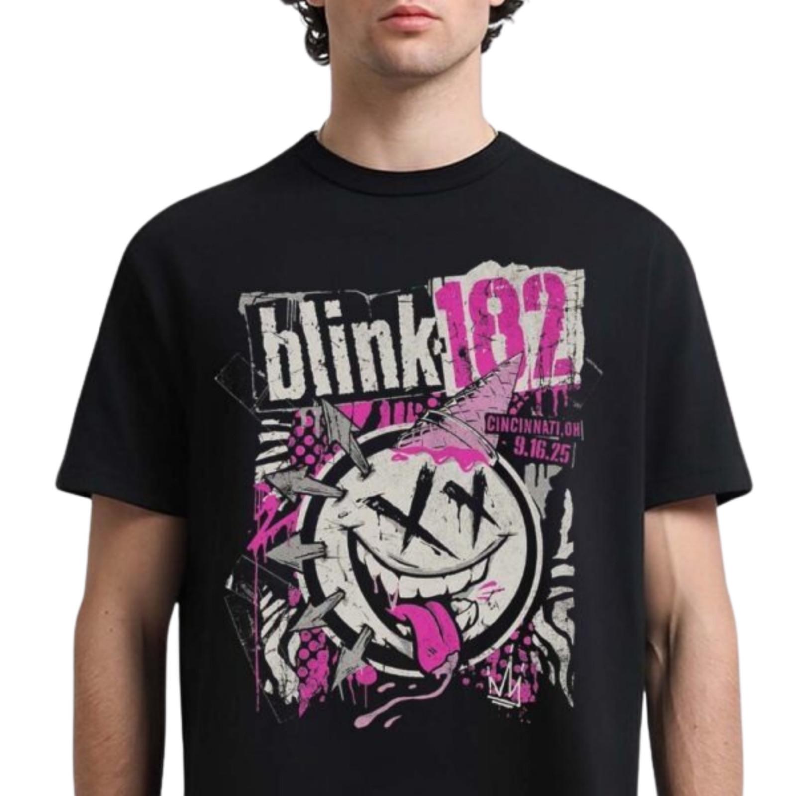 Blink 182 Cincinnati OH Sept 16 2026 Riverbend Music Center Venue Tour Shirt XXL