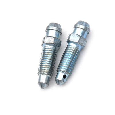 4 Stücke M7 x 1,0 mm Motorrad Fahrrad Bremssattel Stahl Entlüftungsschraube Nippel