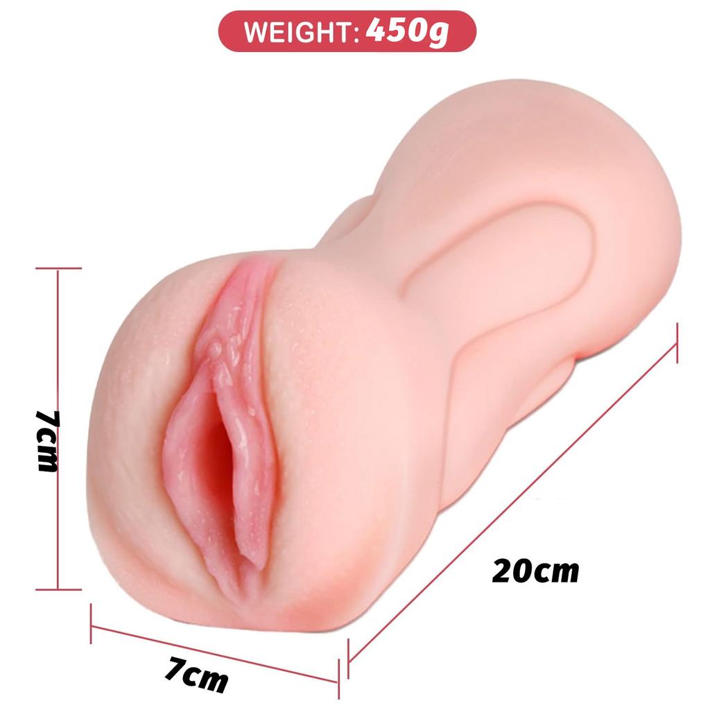 Männlicher Masturbator, Blowjob-Stimulationsspielzeug, realistischer Mund und enge Vagina, Oralsex-Spielzeug für Erwachsene, Deep Throat-Masturbator für Männer