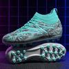 Spikes High-top Football Shoes Men's Training Female Children Broken Student New Adult Length