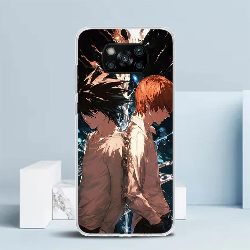 

N-Note D-Death Anime Ryuk Soft Cover for Xiaomi Poco F7 Ultra X7 X6 X5 Pro M7 Phone Case Redmi 15 15C 13 13C 12 12C 10 10C Print Xiaomi Poco X5