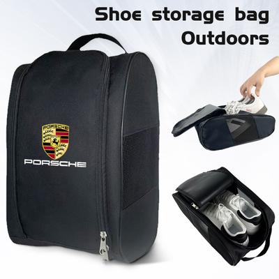 Torba do przechowywania butów sportowych z logo samochodu Narzędzia do przechowywania butów na podróż i wycieczkę Dla Macan 911 718 Taycan Panamera Cayenne Boxster Cayman