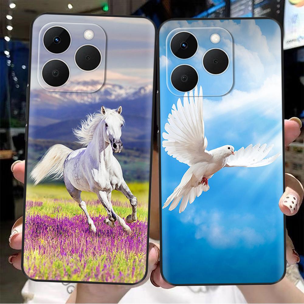 Case For Realme 15T Case Cute Love Heart Cartoon Pattern Back Cover Silicon Phone Cases For Realme 15 Pro realme15 Housing Funda