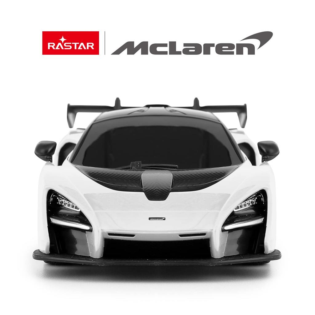 McLaren Senna Model Car RASTAR 1:24 McLaren R/C Radio Control Car White