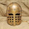 Medieval Crusader Great Helm Handmade Steel Knight Helmet Style Battle Armor Replica for Reenactment Cosplay