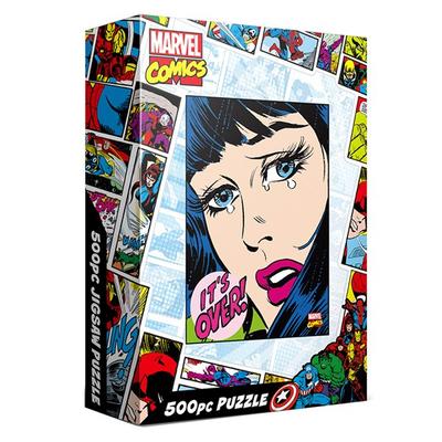 Marvel Comics Jigsaw Puzzle M501, 500 Pieces, Mixed Colors Jigsaw Puzzle, Childrens Games, Educational Toys