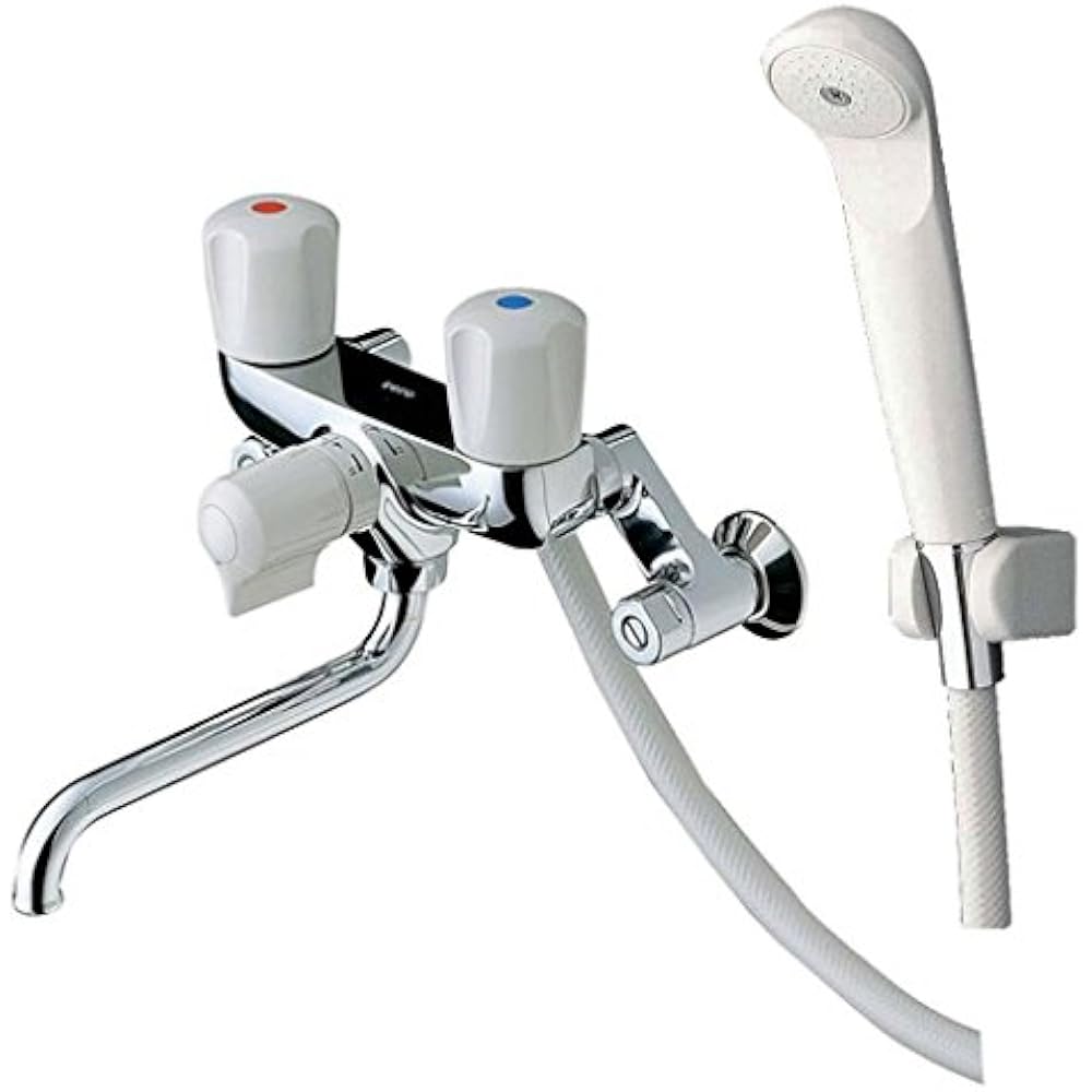 TOTO TMS20C Bathroom Faucet 2 Handle Mixer Tap with Temporary Water Stop