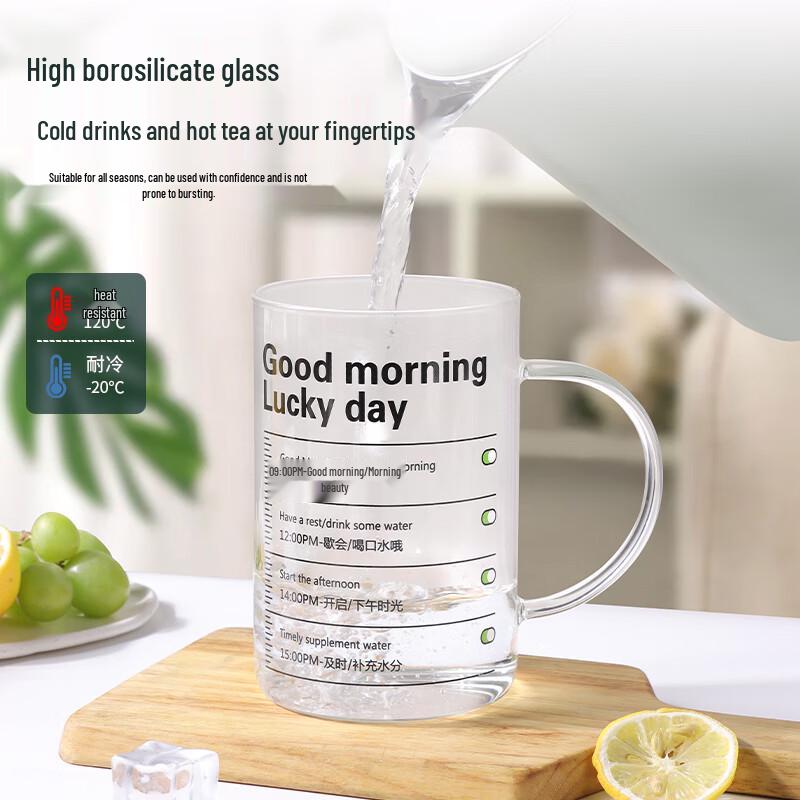 Baijie High Borosilicate Glass Mug