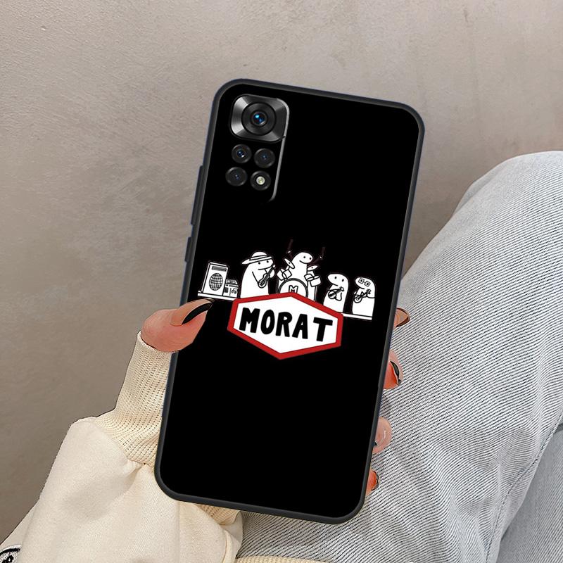 Morat Band Case For Xiaomi Redmi Note 12 Pro Redmi Note 11 8 9 10 Pro 9S 10S 11S 10C 9C 9A 12C Cover