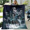 Film Teen Wolf Druckdecke warme Decke Flanschdecke weiche und bequeme Decke Haus Reise Decke Geburtstagsgeschenk