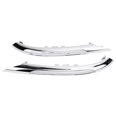 1 Pair Front Left Right Bumper Chromed Moulding Trims Replacement for C250 C300 2012 2014 Cars 2048853074 2048852974