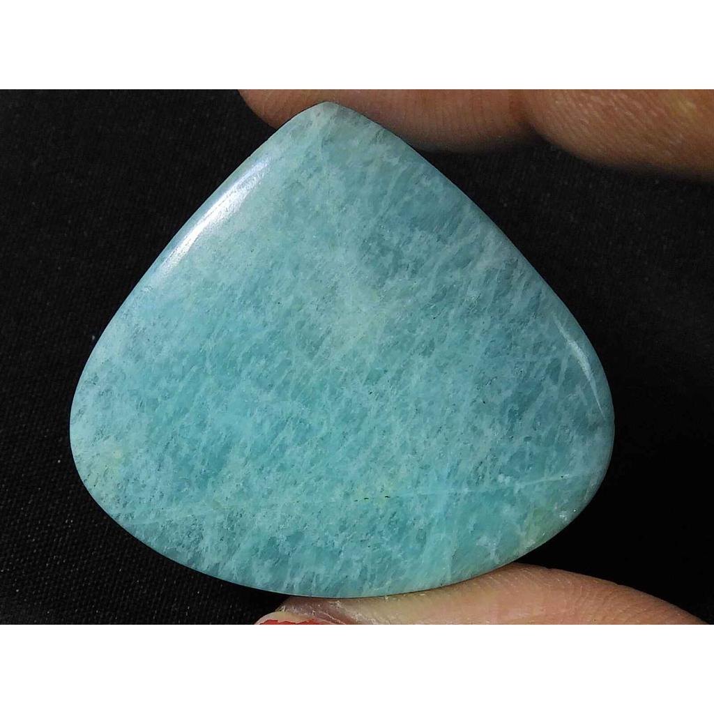 32X29MM Natural Amazonite Heart Crytsal Cabochon Loose Gemstone Reiki 16Cts. SK-2889