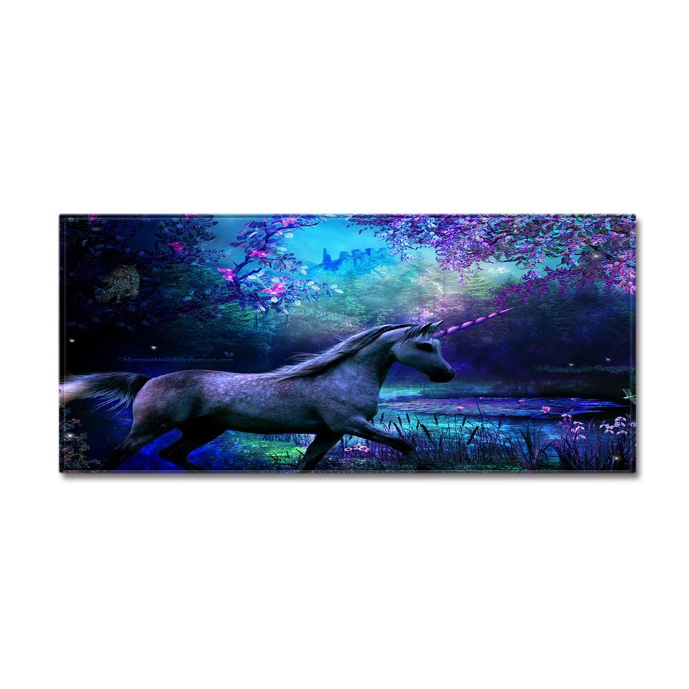 Unicorn Carpet Long Floor Mat Love Theme Doormat