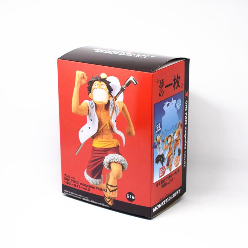 Exquisite One Piece Luffy Ace Sabo Figure Set Dream Navy Running Brothers Pvc Toy