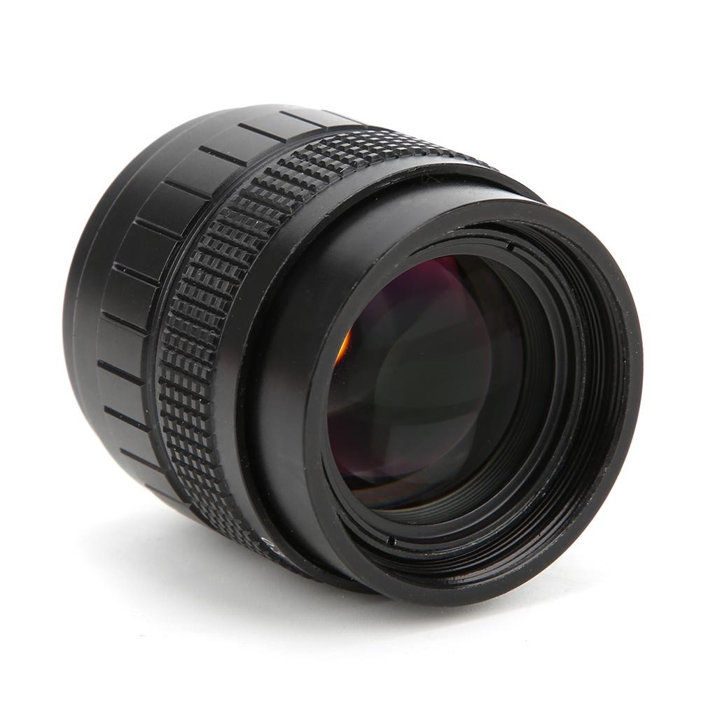 50mm F1.4 C Mount Lens Used with Adapter Ring for Canon Mirrorless Camerablack