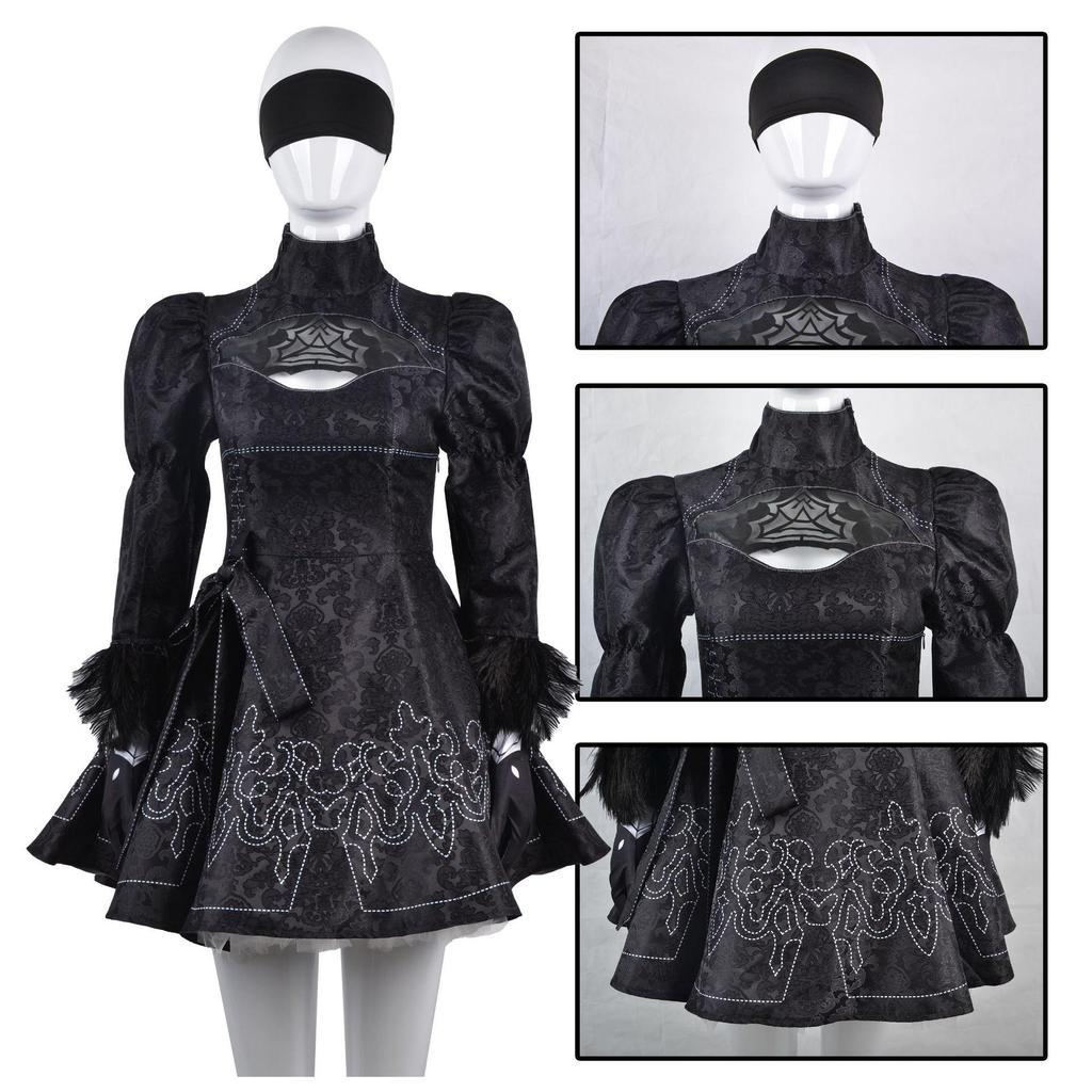 NieR: Automata 2B & 9S Cosplay Costume - Yuhar Women's Dress