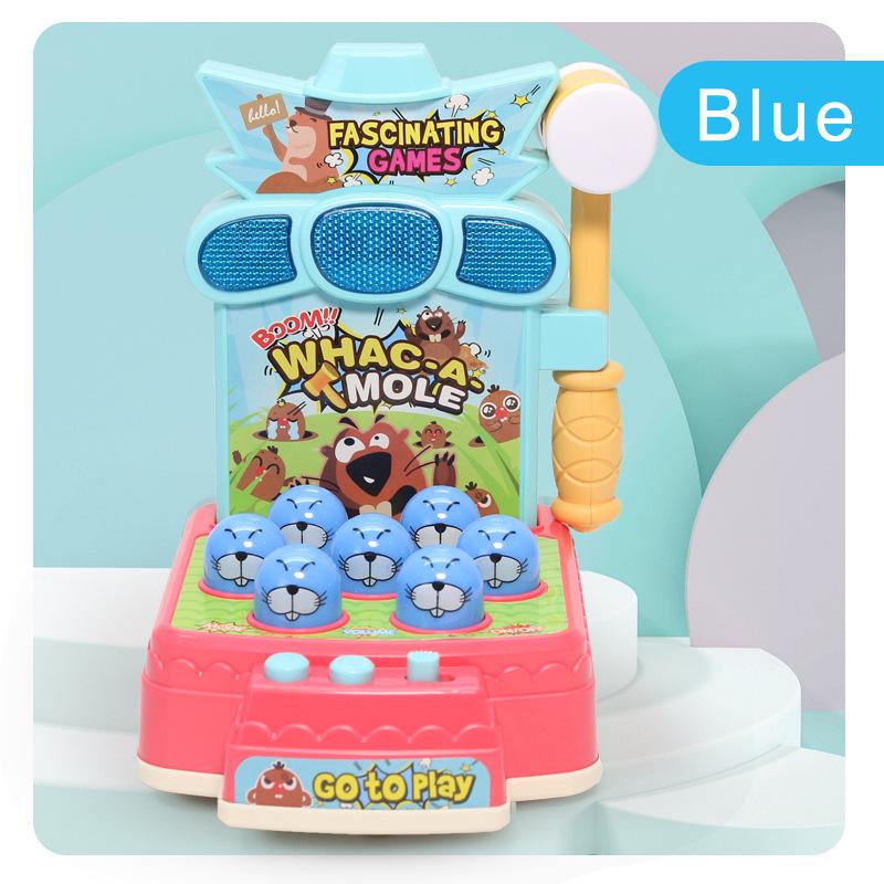 Cross-Border English Whac-A-Mole Electric Early Education Interactive Toy for Babies and Children