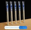50 Pairs of Disposable Chopsticks Independent Packaging Chinese Blue Creative Gifts Bamboo Chopsticks Sushi Restaurant Supplies
