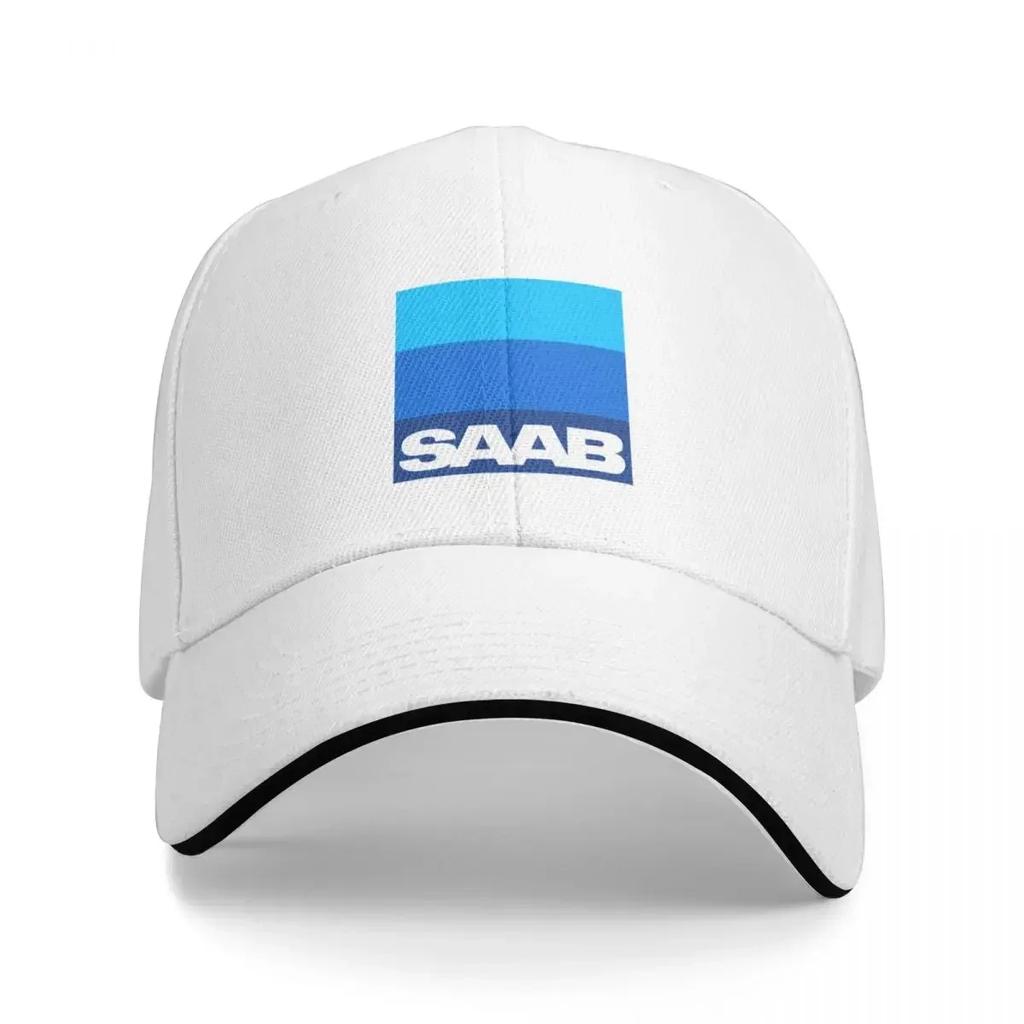 SAAB 3 Colors Baseball Cap Bobble Hat Hat Luxury Brand Hip Hop Hats Man Womens