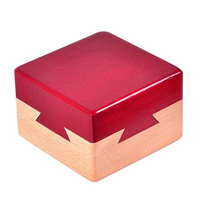Dřevěná kouzelná puzzle krabička, Dřevěná tajná otevírací puzzle krabička, Tajemná krabička, Dárek pro děti, Dospělé, Překvapení, Hlavolam