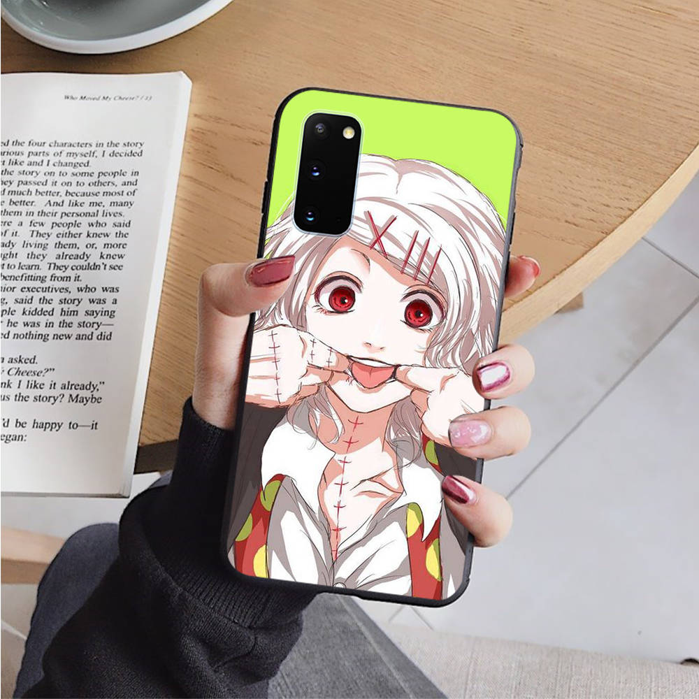 

Чехол AD98 Tokyo Ghoul Black для Samsung Note 20 Lite S24 Ultra S23 S22 A05 A06 A11 A71 A15 A16 A13 A24 A25 A33 A52 A53 M55 M35 Sofe Cover Samsung Note 10 Plus кожа буйвола
