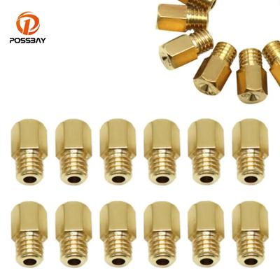 Carburetor Main Jet 12pcs Kit #210-#320 #330-#440 For Mikuni VM TM TMX Carb Motorcycle Injector Nozzle Scooter Parts Accessories
