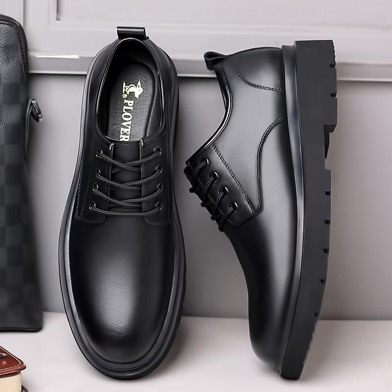 

HyPLOVER кожаные туфли мужские кожаные зимние флисовые кожаные туфли мужские деловые черные британские повседневные свадебные туфли для жениха 38