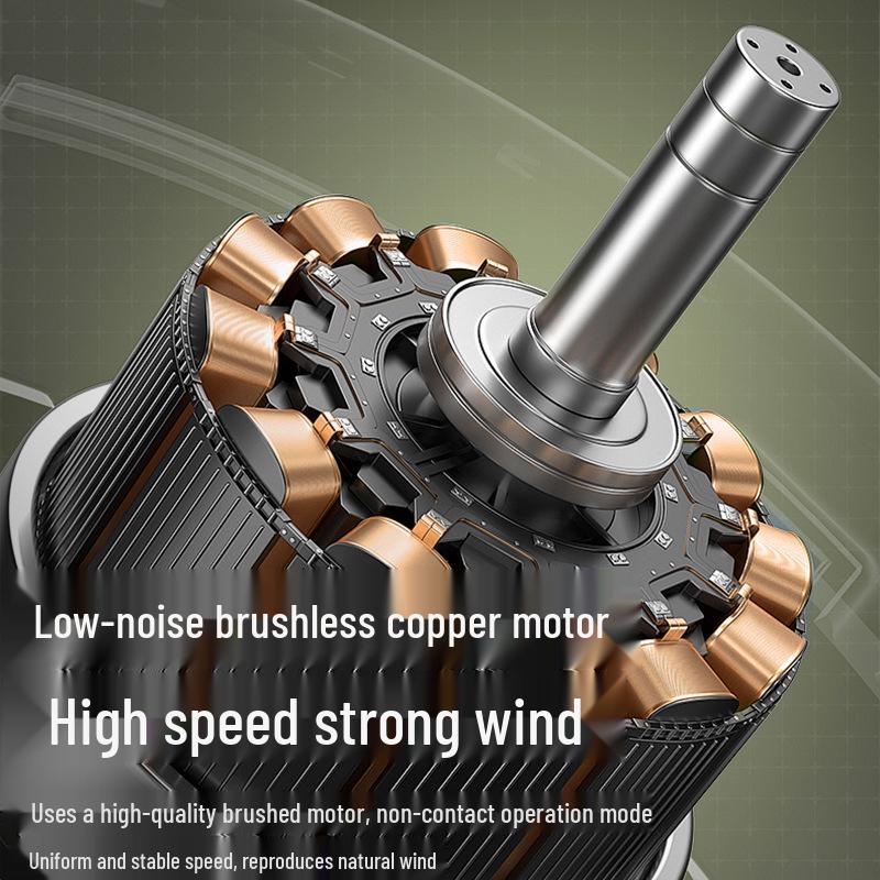 Multi-Functional USB Clip Fan with LED Light for Desktop & Wall Mounting