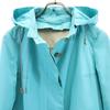 MACKINTOSH PHILOSOPHY Cotton Coat 36 Light Blue Hood Women Used