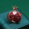 Duoziduofu Granatapfel High-End Damen Exquisite Luxus Frucht-Sinn Brosche