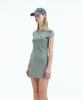 REST&RECREATION One Shoulder Dress - Gray