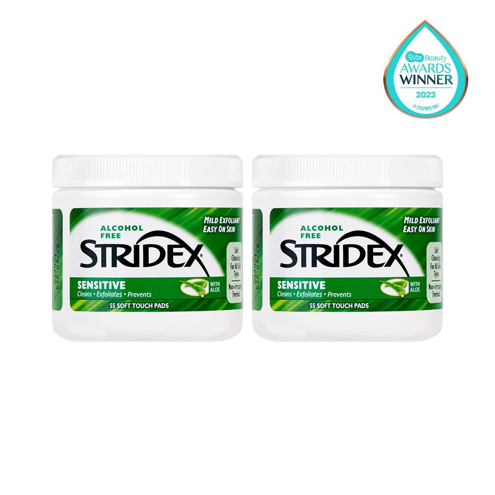 Stridex [Кератин Себум] Stridex Sensitive Пэды Двойной План 55 Листов+55 Листов