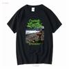 Cerebral Incubation Asphyxiating On Excrement T-Shirt vintage gewaschenes Oberteil für den Alltag Mode atmungsaktiv bequem