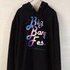 [USED] Big Bang Fes. Hoodie with Logo, Black, Size M