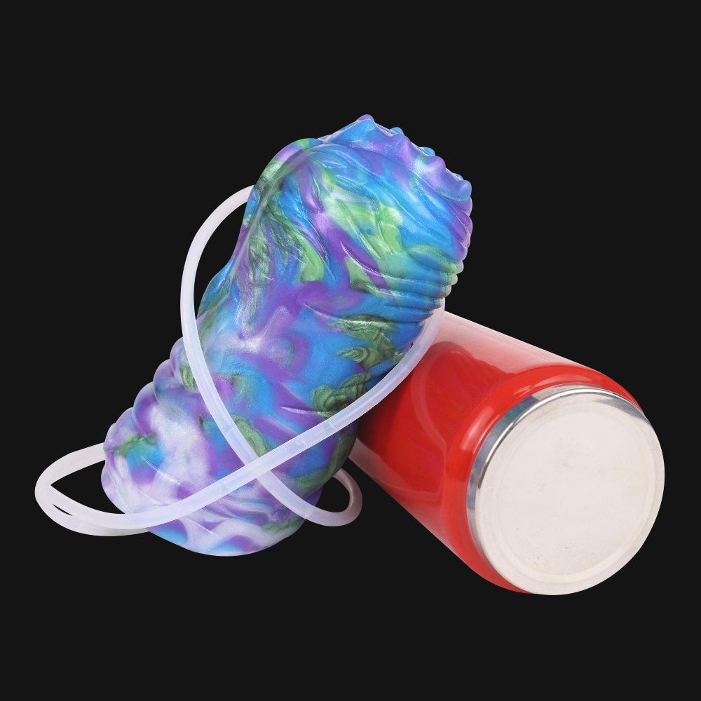 Water Squirting Masturbation Cup Silicone Masturbator for Men Manual Penis Training Sex Toy Gay Pussy Doll Vagina