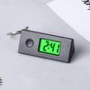 Luminous Triangular Clock Keychain - 2 Pack