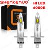 2pcs/set H1 LED Headlight Bulbs Conversion Kit High Low Beam 6000K Super White